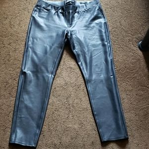 Faux leather leggings